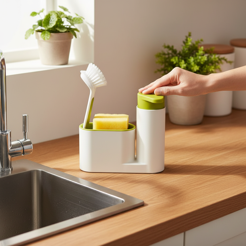 Dispensador Lavalozas - Lifestyle lavaplatos cozy