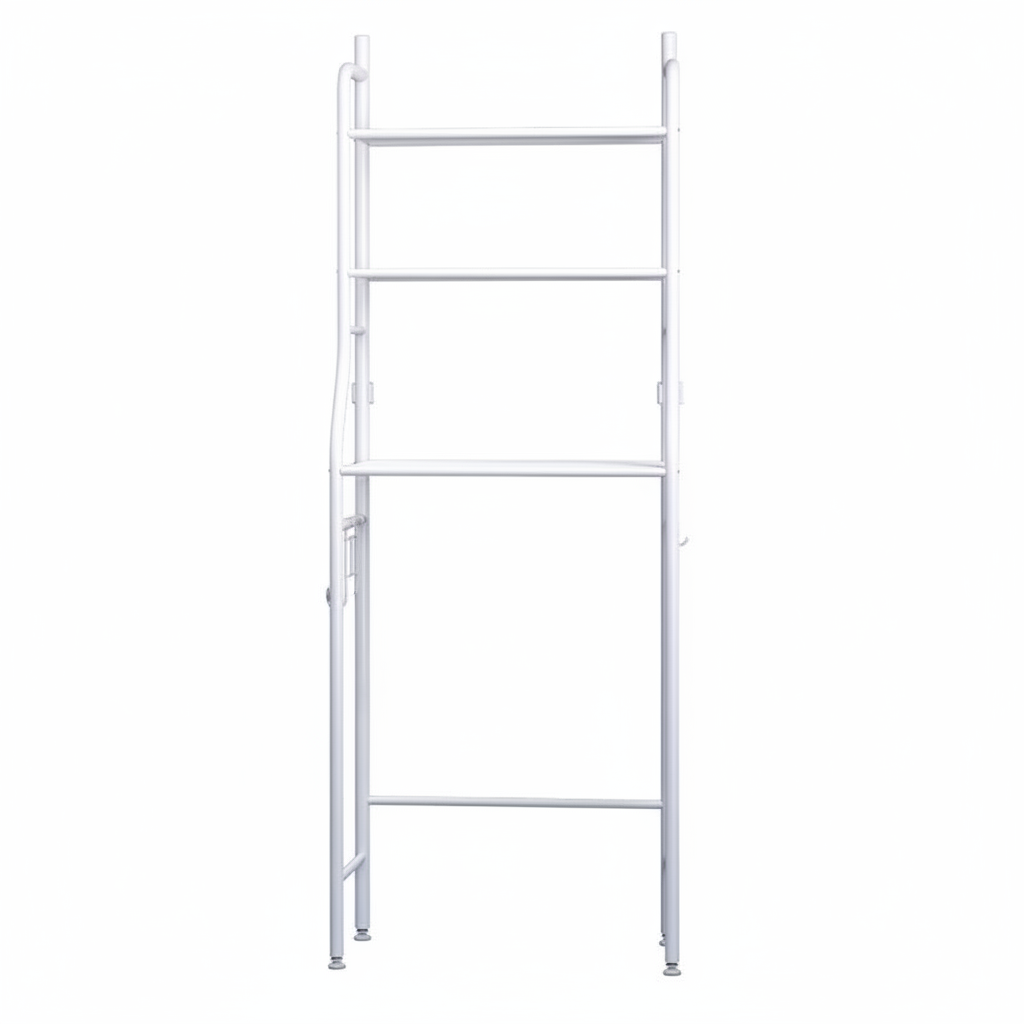 Estante Organizador Baño - Fondo Blanco