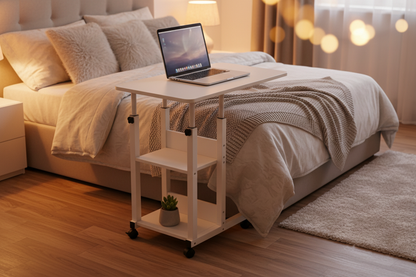Mesa Auxiliar en habitación cozy